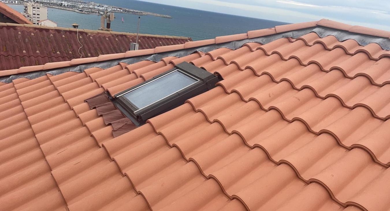 Rénovation complète de toiture et Pose de Velux