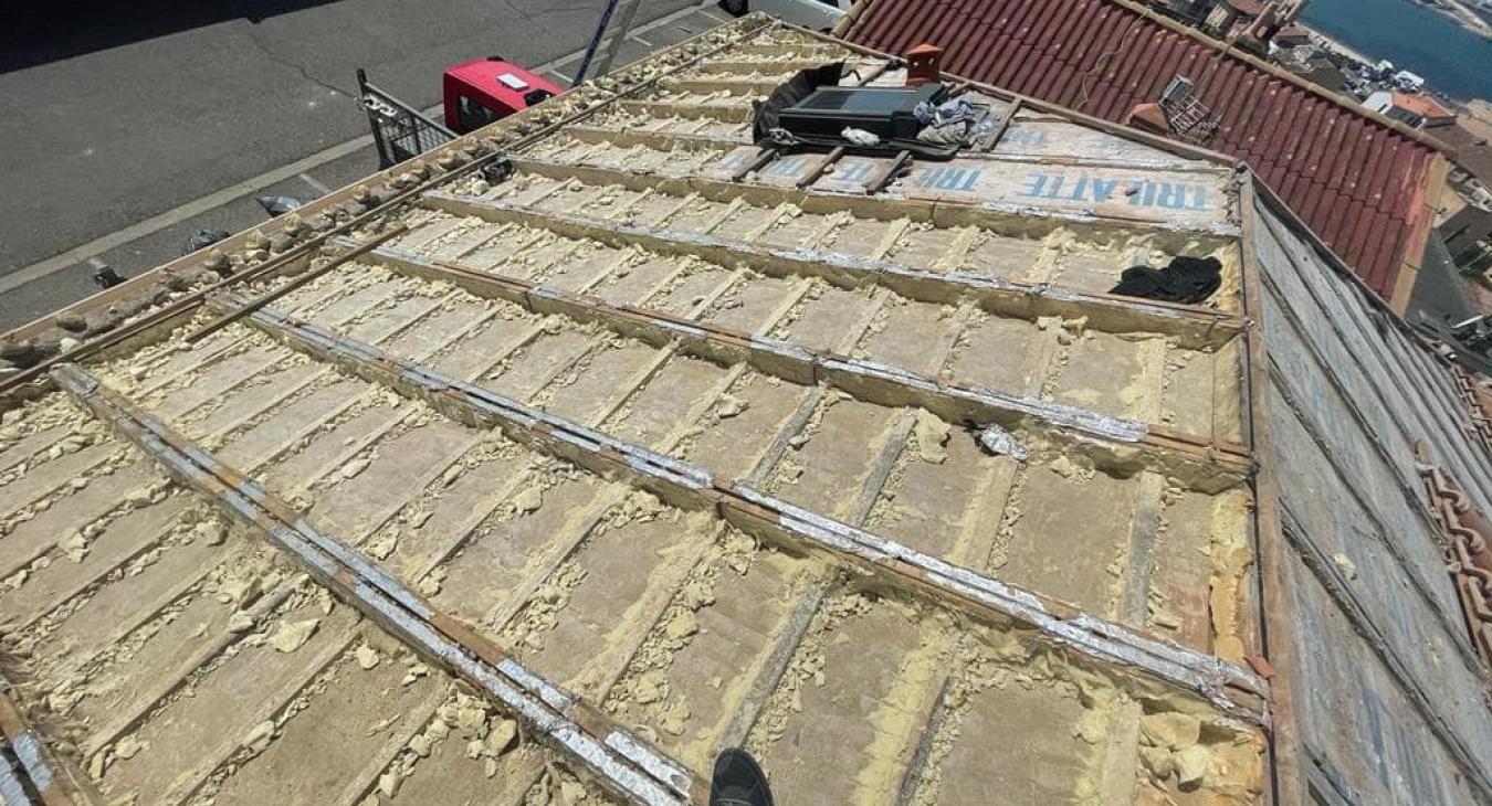 Rénovation complète de toiture et Pose de Velux