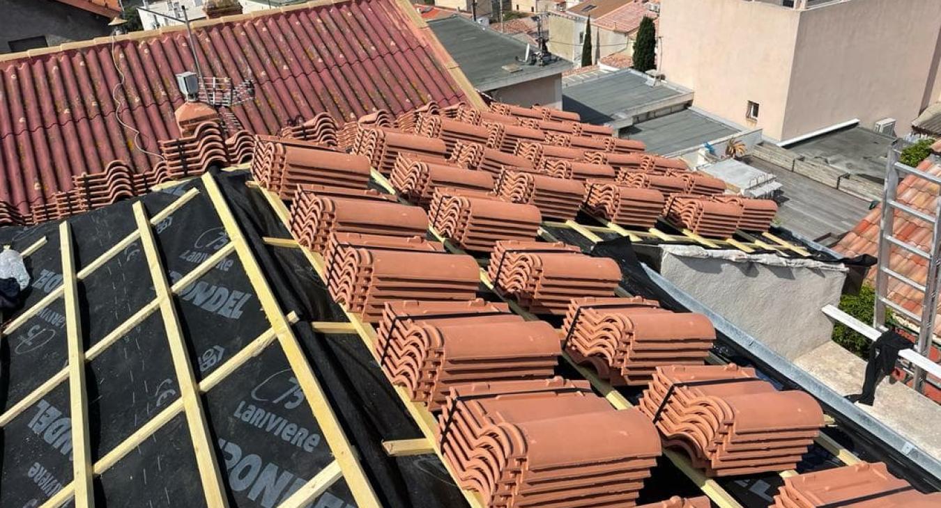 Rénovation complète de toiture et Pose de Velux