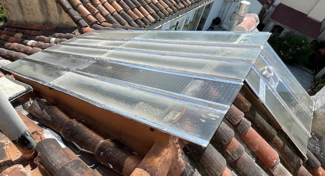 Installation de verrière et étanchéité de toiture Marseille