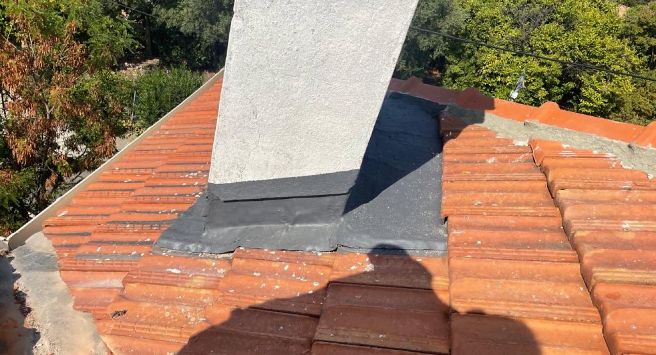 Rénovation de pied de cheminée Marseille